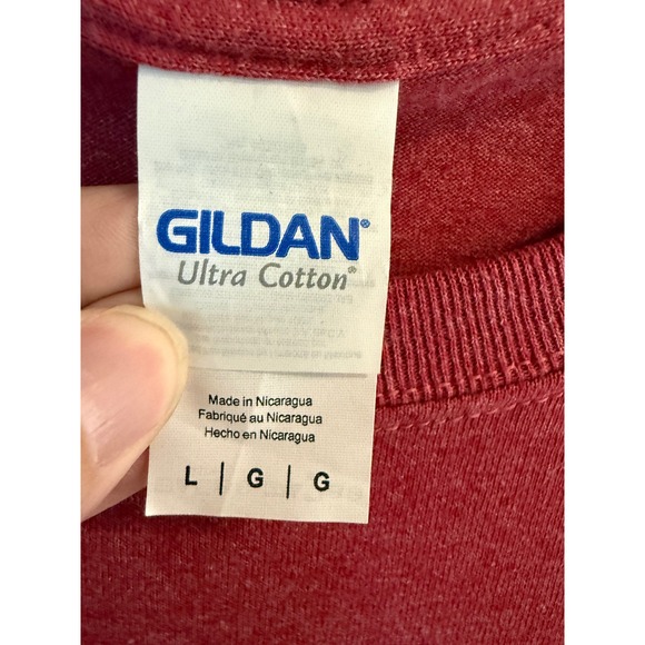 San Pedro Belize BZ 81 Graphic T-Shirt Gildan Ultra Cotton Mens Size Large - Picture 5 of 5